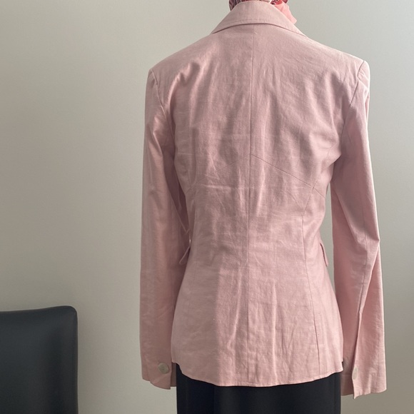 Vintage Linen Blazer by San Fransisco - Picture 5 of 12